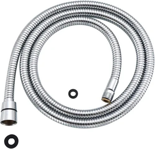 Miniatura 7 de Tubo de 70 pulgadas o 70.9 in de repuesto para grifo extraíble de acero inoxidable (manguera de bañera, 5.9 ft)