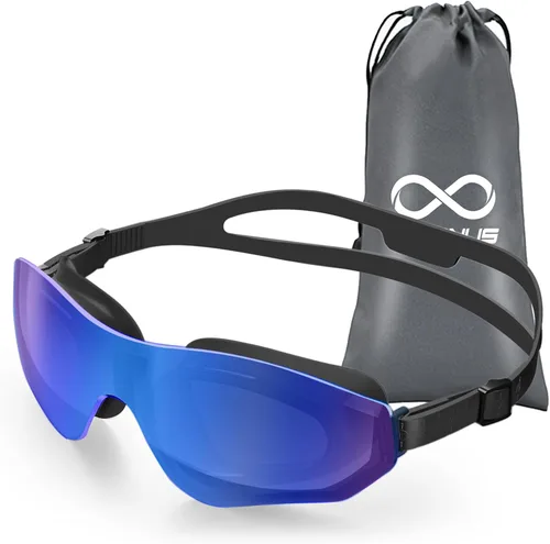 Miniatura 8 de Gafas de natación para adultos, sin marco, de visión amplia, para hombres y mujeres, antivaho, UV, a prueba de fugas, gafas de piscina