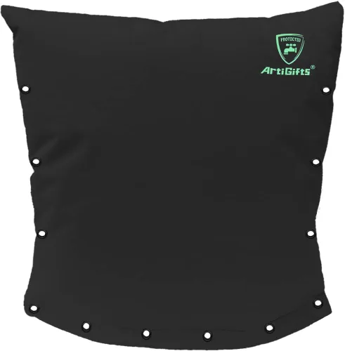 Miniatura 8 de Bolsa aislante de cobertura para el sistema de reflujo, para interruptor de vacío de presión, color negro, 14 pulgadas de ancho x 16.5 pulgadas