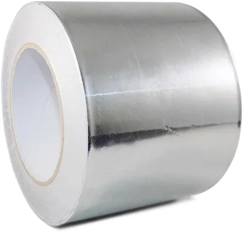 Miniatura 11 de GGR Supplies AF-20R Cinta de papel de aluminio resistente al calor de alta temperatura de grado profesional/industrial ideal para HVAC, reparación