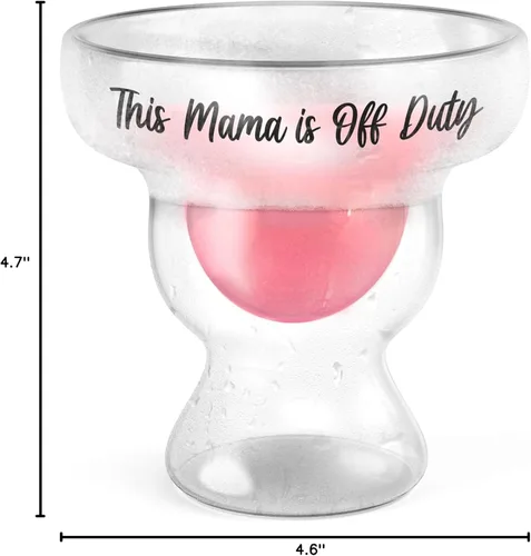 Miniatura 8 de GALVANOX SoHo - Vaso de margarita para mejor amiga, regalo para mujeres, vaso aislado de doble pared sin tallo de congelado de 12 onzas