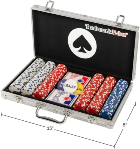 Miniatura 10 de Trademark Poker Maverick 300 Dice - set de póker, 300