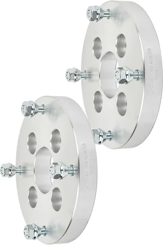 Miniatura 6 de SCITOO 2 adaptadores espaciadores de rueda de 4 LUG de 1 pulgada de 4 x 4 a 4 x 156 con pernos de 10 x 1.25 64CB compatibles con Scrambler 500