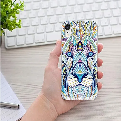 Miniatura 6 de AKORAVO - Funda protectora para iPhone XR para mujeres, hombres y niñas, a prueba de golpes, antiarañazos, delgada, suave, TPU transparente, funda