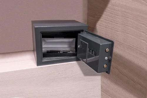Miniatura 6 de Amig - Caja fuerte con código - Caja fuerte superpuesta - Acero - Pequeño camuflaje - Ideal para el hogar - Protección del dinero y joyas de valor