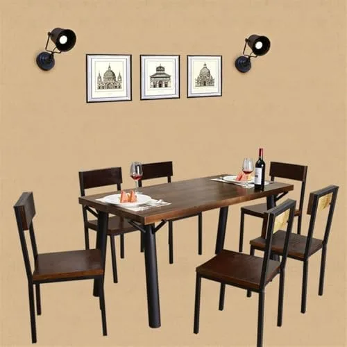 Miniatura 4 de Luces de pared LED industriales retro, aplique de bombilla E27 para dormitorio y sala de estar, accesorio decorativo hacia arriba, iluminación