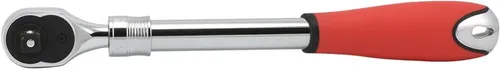Miniatura 2 de Neiko 03068A Mango de trinquete extensible de 1/2 pulgada Función de trinquete reversible de 72 dientes con mango de agarre suave Longitud de 12