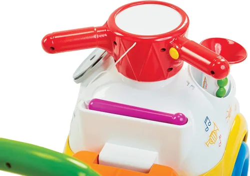 Miniatura 5 de Little People Fisher-Price Juguete con música Parade Ride-On, blanco