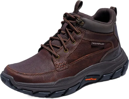 Miniatura 8 de Skechers Respected-Boswell Mid Top - Tenis de cuero con puntera tipo mocasín para hombre