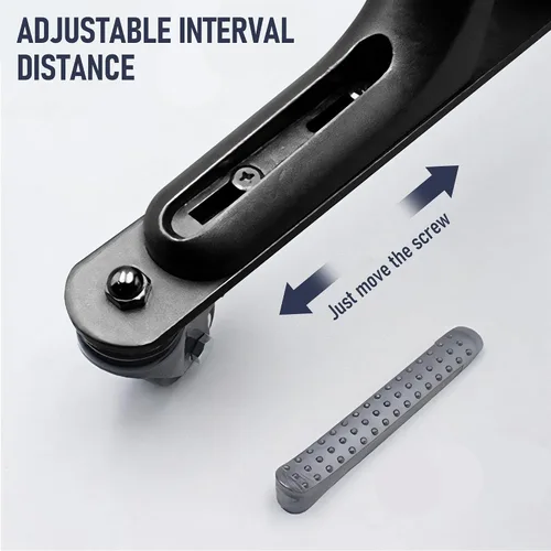 Miniatura 5 de MYOYAY Paquete de 2 soportes para pantalla divisora de habitación, pies divisores de habitación, rueda movible, pantalla de privacidad, soporte Negro