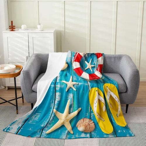 Miniatura 46 de Erosebridal Hammerhead Shark Flannel Blanket 40x50 Marine Life Fuzzy Plush Throw for Sofa Couch Hammerhead Shark Lover Gifts Ocean Sealife Fleece
