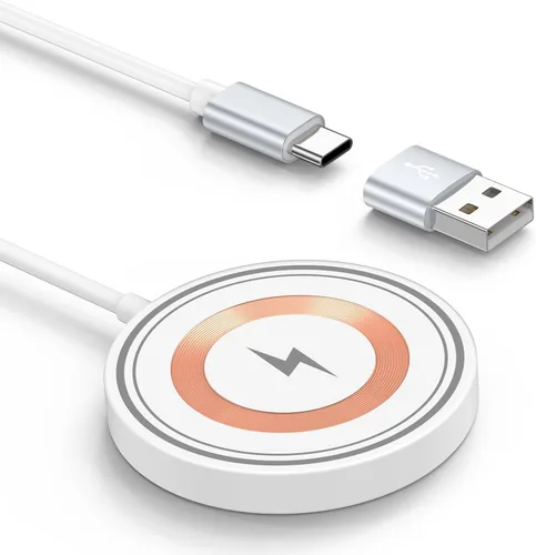 Miniatura 9 de Cargador inalámbrico para Samsung 15W magnético cargador inalámbrico imán almohadilla de carga rápida para Samsung Galaxy S26/S25 Negro