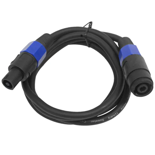 Miniatura 2 de Seismic Audio - SPXC-6-2Pack - Par de cables de extensión Speakon profesionales de 6 pies - Speakon macho a Speakon hembra - Cables de extensión