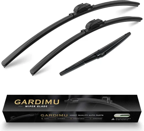 Miniatura 8 de Limpiaparabrisas delanteros para Hyundai Elantra 2002-2007, 20" 18" silenciosos y sin rastros, reemplazo de limpiaparabrisas para todo clima