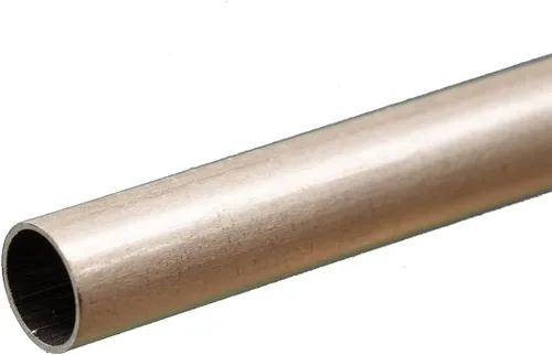 K&S Precision Metals - Tubo redondo de aluminio 386.142 – 0.354 in de diámetro exterior x 0.018 in de pared x 11.811 in de largo – Manualidades de