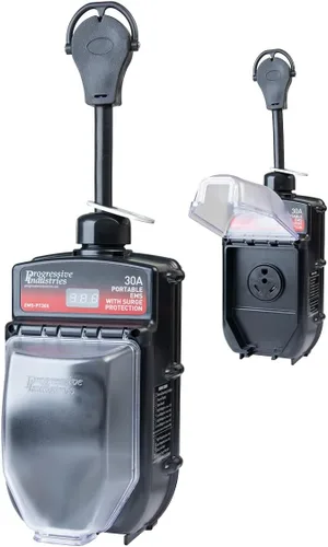 Miniatura 12 de Progressive Industries - Protector contra sobretensiones inteligente portátil para vehículos recreativos, color negro, 30 amperios, SSP-30XL