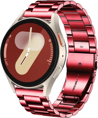 Miniatura 30 de DEALELE - Correas compatibles con Samsung Galaxy Watch 7 / FE / 6/6 Classic / 5/5 Pro / 4/4 Classic/Galaxy 3 de 41 mm, correa de repuesto de metal