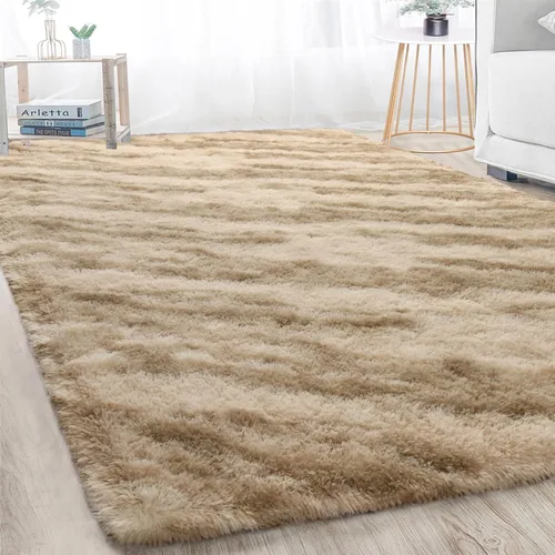Miniatura 62 de Merelax Alfombra Moderna Suave y Esponjosa Shaggy para Dormitorio Sala de Estar Decoración de Sillas Pequeñas Alfombras Tapetes para Pies Piso, Verde