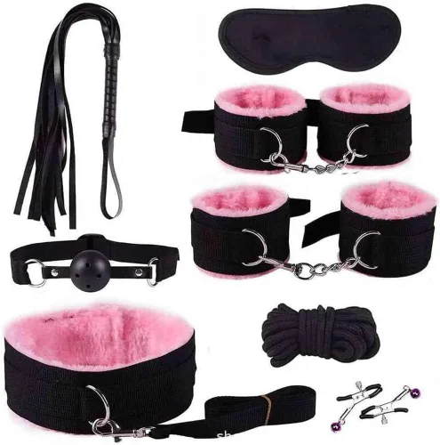 Juego de sujeción de cama, barra de sujeción sexual, barra de sujeción sexual, muslo, muñeca, tobillo, esposas, restricciones de cama para parejas,