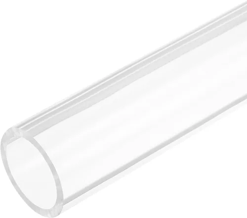 Miniatura 53 de MECCANIXITY Tubo acrílico rígido redondo tubo transparente 0.236 in ID 0.315 in OD 12.008 in longitud para lámparas y linternas, sistema