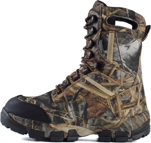 Miniatura 2 de Botas de caza impermeables para hombre, ligeras, botas de trabajo aisladas, botas de trabajo transpirables de 10 pulgadas, 10 pulgadas, Thinsulate