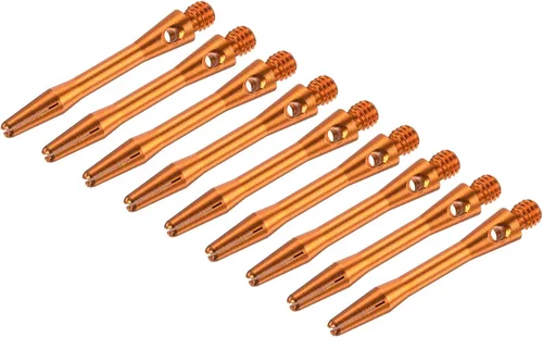 Miniatura 26 de PATIKIL Eje de dardo, rosca mediana 2BA de aluminio Dart Tallos de dardo Accesorios de lanzamiento de montaje para punta de acero Latón