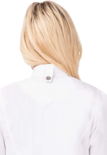 Miniatura 4 de Chef Works Abrigo de chef Springfield para mujer