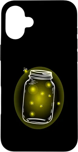Miniatura 23 de Adorable Mason Jar Fireflies Lightning Bugs Beetle Fly Case for iPhone 17