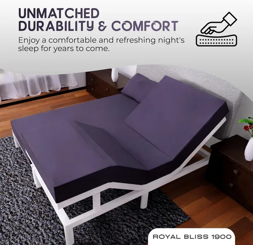 Miniatura 7 de Juego de sábanas divididas California King, juego de 5 piezas, juego de sábanas divididas para cama ajustable, sábanas divididas California King