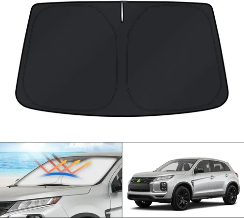 Miniatura 89 de KUST - Parasol plegable para parabrisas para Ford Ranger, accesorios 2019-2025 2026, parasol personalizado para ventana, protector solar plegable