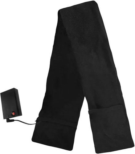 Miniatura 2 de ActionHeat - Bufanda térmica con batería AA para calefacción de cuello, bufanda eléctrica de forro polar de poliéster con bolsillo y paneles