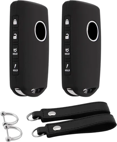 Miniatura 28 de Funda de Silicona para Llavero Compatible con Chevy GMC 5 Botones 2023 2022-2019 Chevy Silverado Tahoe Suburban GMC Sierra Acadia Terrain Protector