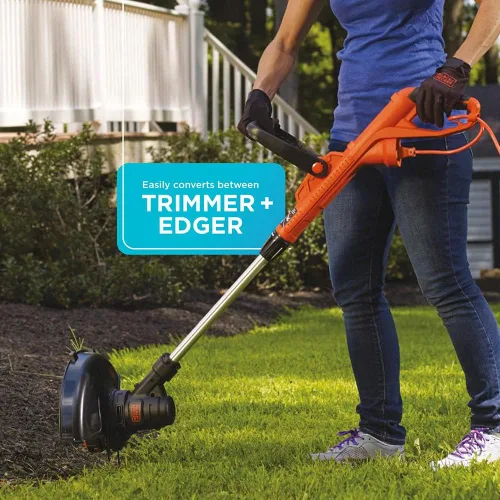 Miniatura 8 de BLACK+DECKER - Recortadora/bordeadora con cable, de 13 pulgadas, 5 amperios (ST8600)