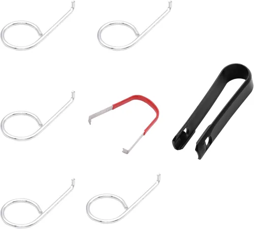 Miniatura 8 de 5 herramientas de extracción de tapas de tuerca de rueda compatible con Audi A3 A4 A6 A8 TT Volkswagen VW Passat Beetle CC Tiguan Eos Golf GTI