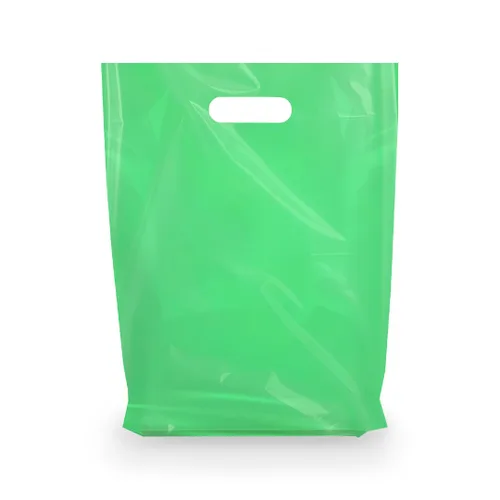 Miniatura 12 de Bolsas de mercancía, asas troqueladas, resistentes, duraderas y resistentes a desgarros, perfectas para tiendas minoristas, boutiques o cualquier