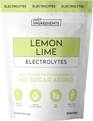 Miniatura 11 de JUST INGREDIENTS Blue Hawaiian - Mezcla de bebida de electrolitos 30 porciones Agua de coco orgánica, espirulina y electrolitos de 5 claves