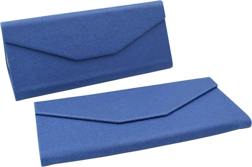 Miniatura 16 de Real Sic Funda para lentes de sol para hombres y mujeres, soporte magnético plegable para lentes de sol, inspirado en el color sólido