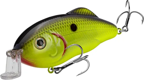 Miniatura 10 de Strike King Hybrid Hunter Jr Crankbait Fishing Lure, 1/2 oz, Reflective 3D Eyes Sweet Shad