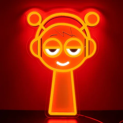 Miniatura 8 de Letreros de neón de juego AHlove para decoración de pared, luces LED de neón de anime para dormitorio, cueva de hombre, regalos de cumpleaños