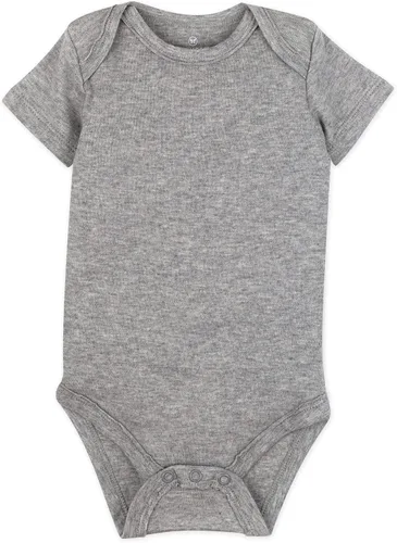 Miniatura 3 de HonestBaby Multipack unisex de manga corta para bebé, 100% algodón orgánico