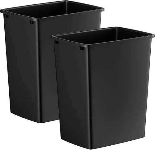 Miniatura 11 de ROOMTEC Cubo de Basura de Cocina de 35QT, Cubo de Basura Ligero y Resistente de Líneas Finas, Papeleras para Oficina, Espacio de Trabajo, Cocina