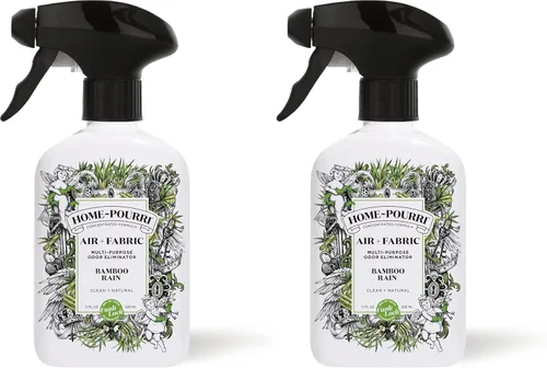 Miniatura 12 de Poo-Pourri Home-Pourri Air + Tela Multiusos - Espray refrescante de olor, Pomelo Lichi Vainilla, 11 onzas líquidas - Vainilla y Pomelo Lichi