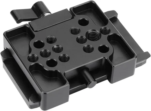 Miniatura 5 de Placa de trípode de liberación rápida para cámara DSLR compatible con placa deslizante tipo Manfroto para accesorios de cámara Rig