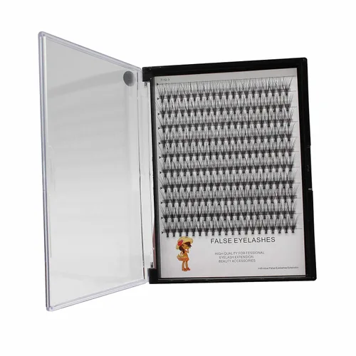 Miniatura 9 de BODERMINCER Extensiones de pestañas postizas individuales mixtas 20D de 0.313-0.78 pulgadas para elegir 0.35-0.47-0.79 pulgadas, mezcla de pestañas