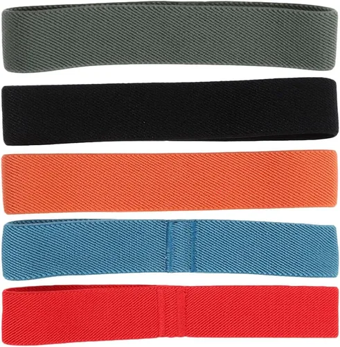 Luxshiny 5 correas para lonchera Bento Box de nailon colorido, bandas de fijación de cajas Bento elásticas para lonchera, correas de sellado para