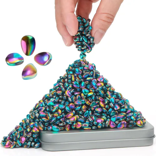 Miniatura 22 de Más de 1000 masillas originales de ferrita coloridas, piedras sensoriales, para adultos para aliviar el estrés de escritorio y artículo de oficina