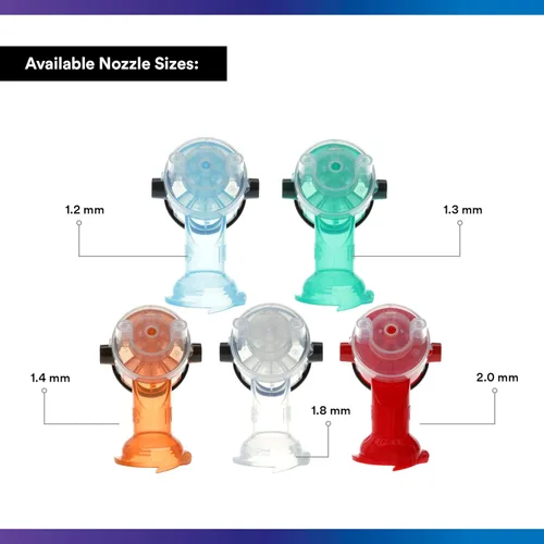 Miniatura 3 de 3M Accuspray - Recambios de boquilla de pistola de pintura para PPS 2.0, 26618, 0.0618, transparente, uso con sistema de pistola de pulverización
