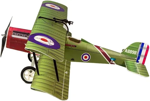 Miniatura 2 de VilogaRC E33 S.E.5A 31.496 in Wingspan Foam RC Avión para Adultos DIY Ala Fija Biplano Warbird KIT+Power Combo - (KIT+Motor+ESC+Servos)