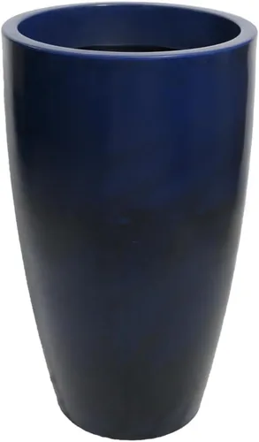 Miniatura 9 de ECOBO - Maceta redonda ecológica de 23.6 pulgadas Vicenza para uso en interiores y exteriores, duradera, versátil y ligera, diseñada por artesanos