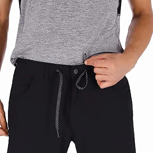 Miniatura 9 de Apricoat Pantalones de aventura Pantalones de senderismo ligeros para hombre y mujer, resistentes al viento y al agua, pantalones casuales Ripstop